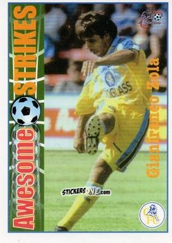 Figurina Gianfranco Zola - Chelsea Fans' Selection 1997-1998 n. 56 - Futera