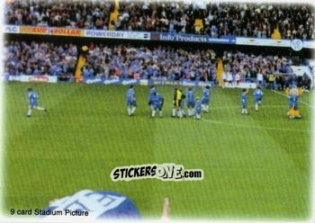Figurina Stamford Bridge (puzzle 8) - Chelsea Fans' Selection 1997-1998 n. 89 - Futera