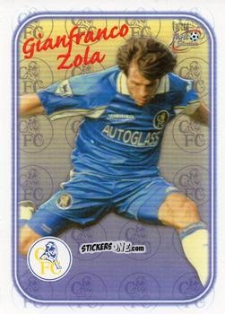 Figurina Gianfranco Zola - Chelsea Fans' Selection 1997-1998 n. SE4 - Futera