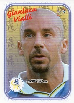 Figurina Gianluca Vialli - Chelsea Fans' Selection 1997-1998 n. SE8 - Futera