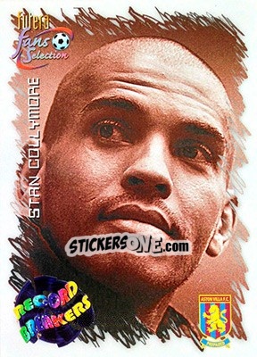 Figurina Stan Collymore - Aston Villa Fans' Selection 1999 n. 34 - Futera