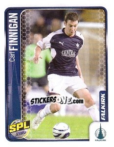 Cromo Carl Finnigan - Scottish Premier League 2009-2010 n. 154 - Panini