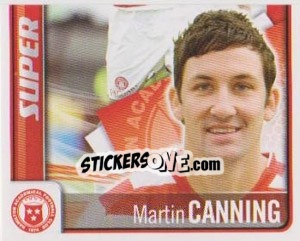 Figurina Martin Canning - Part 2 - Scottish Premier League 2009-2010 n. 175 - Panini