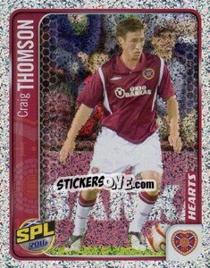 Figurina Craig Thompson - Scottish Premier League 2009-2010 n. 218 - Panini