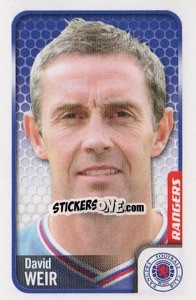 Figurina David Weir - Scottish Premier League 2009-2010 n. 378 - Panini