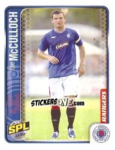 Cromo Lee McCulloch - Scottish Premier League 2009-2010 n. 394 - Panini