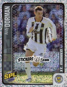 Figurina Andy Dorman - Scottish Premier League 2009-2010 n. 470 - Panini