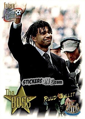 Cromo Ruud Gullit - Newcastle United Fans' Selection 1999 n. 96 - Futera