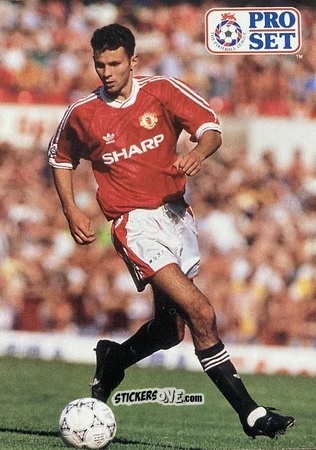 Sticker Ryan Giggs - English Football 1991-1992 n. 294 - Pro Set