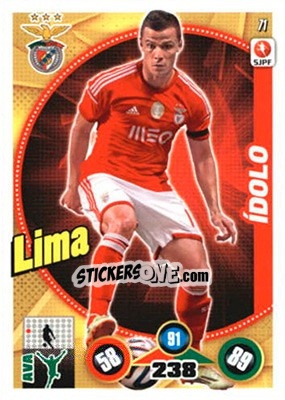 Cromo Lima - Futebol 2014-2015. Adrenalyn XL n. 71 - Panini