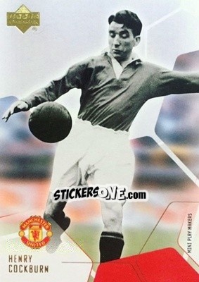 Figurina Henry Cockburn - Manchester United Mini Playmakers 2003 n. 27 - Upper Deck