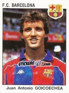 Figurina Juan Antonio Goicoechea - Liga 1993-1994 n. 84 - Panini