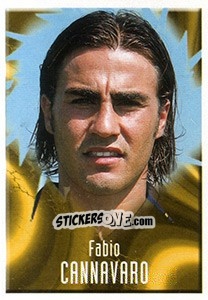 Cromo Fabio Cannavaro - Noi Campioni 2001-2002 n. 19 - Panini