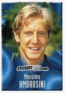 Cromo Massimo Ambrosini - Noi Campioni 2001-2002 n. 54 - Panini