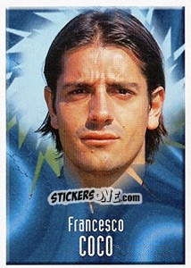 Figurina Francesco Coco - Noi Campioni 2001-2002 n. 61 - Panini
