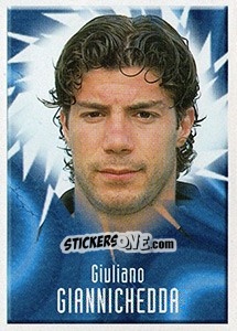 Cromo Giuliano Giannichedda - Noi Campioni 2001-2002 n. 74 - Panini