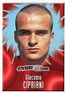 Figurina Giacomo Cipriani - Noi Campioni 2001-2002 n. 107 - Panini