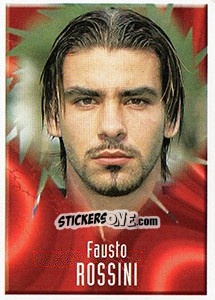 Figurina Fausto Rossini - Noi Campioni 2001-2002 n. 131 - Panini