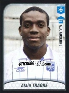 Sticker Alain Traore - FOOT 2009-2010 n. 19 - Panini
