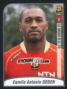 Figurina Geder - FOOT 2009-2010 n. 116 - Panini