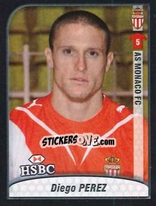 Cromo Diego Perez - FOOT 2009-2010 n. 281 - Panini
