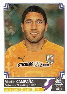 Cromo Martín Campaña - Copa América. Chile 2015 n. 140 - Panini
