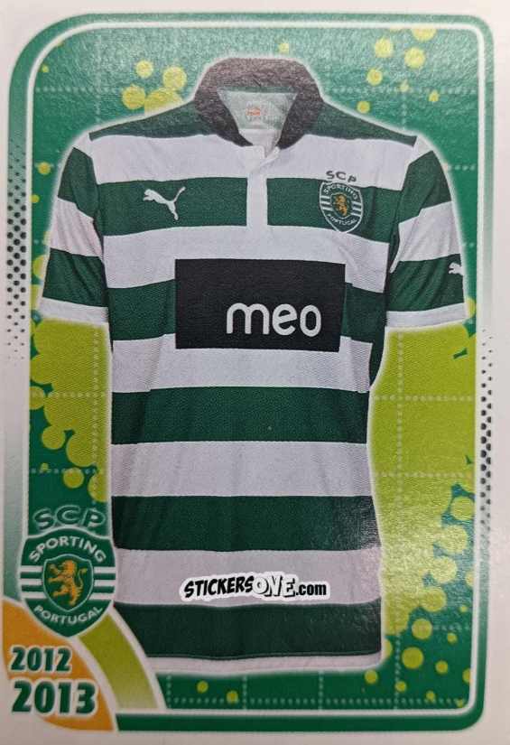 Sticker Camisola básica - Sporting Lisbon 2012-2013 n. 2 - Panini