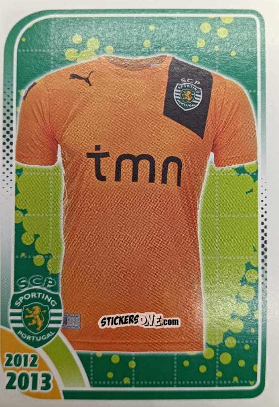 Sticker Camisola alternativo - Sporting Lisbon 2012-2013 n. 3 - Panini