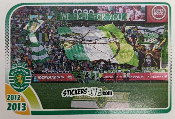 Cromo É dificil conter a emoção,... - Sporting Lisbon 2012-2013 n. 7 - Panini