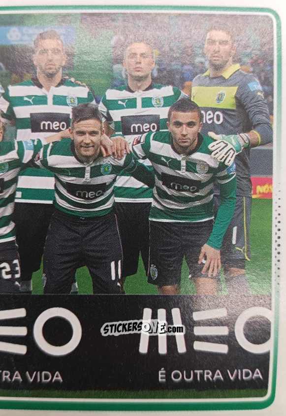 Cromo Equipa Sporting - Sporting Lisbon 2012-2013 n. 9 - Panini