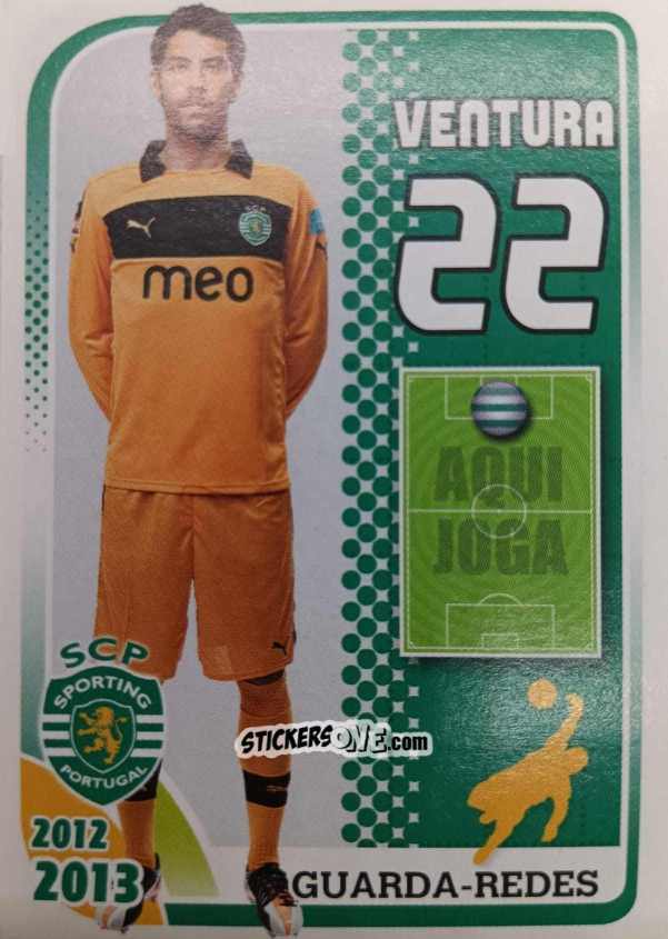 Sticker Ventura 22 - Sporting Lisbon 2012-2013 n. 35 - Panini
