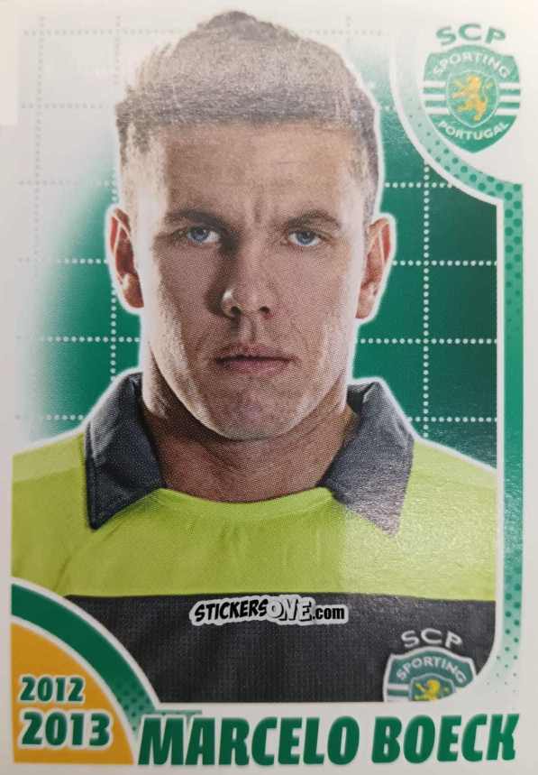 Cromo Marcelo Boeck - Sporting Lisbon 2012-2013 n. 36 - Panini