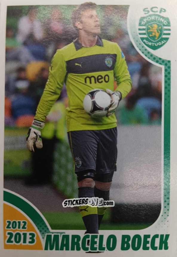 Cromo Marcelo Boeck - Sporting Lisbon 2012-2013 n. 37 - Panini