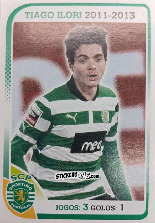 Sticker Tiago Ilori 2011-2013 - Sporting Lisbon 2012-2013 n. 60 - Panini