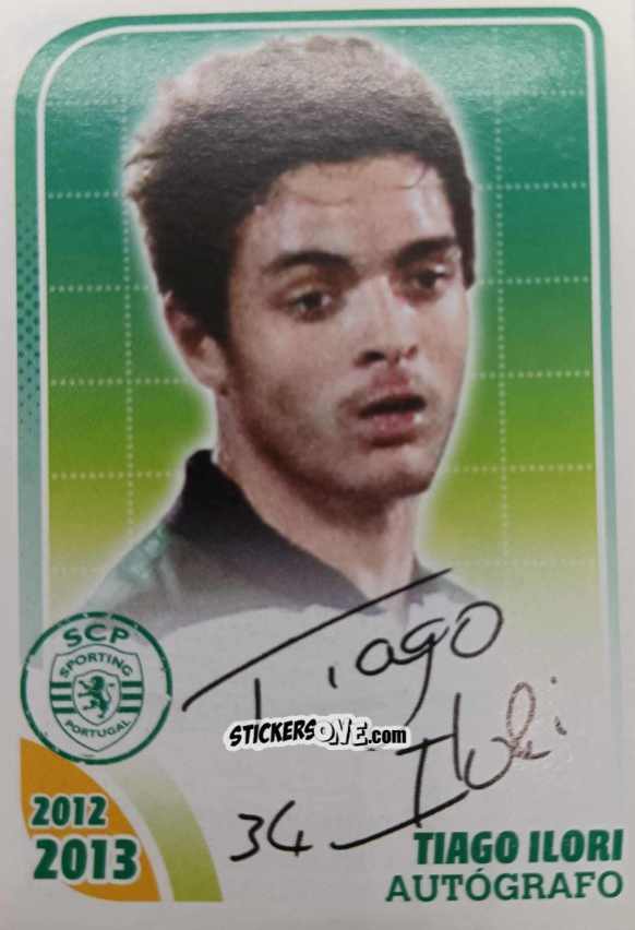 Cromo Tiago Ilori (Autógrafo) - Sporting Lisbon 2012-2013 n. 62 - Panini