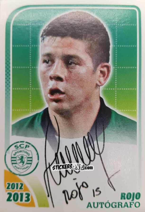 Sticker Rojo (Autógrafo) - Sporting Lisbon 2012-2013 n. 63 - Panini