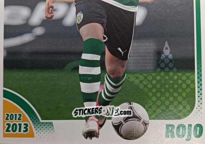Sticker Rojo - Sporting Lisbon 2012-2013 n. 68 - Panini