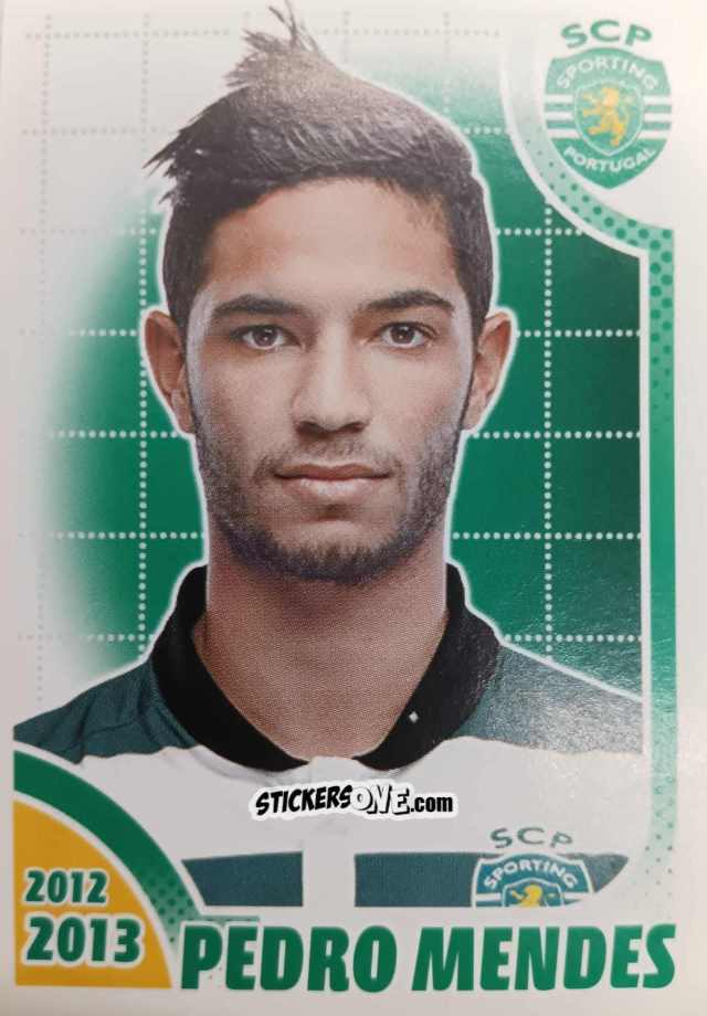 Figurina Pedro Mendes - Sporting Lisbon 2012-2013 n. 69 - Panini