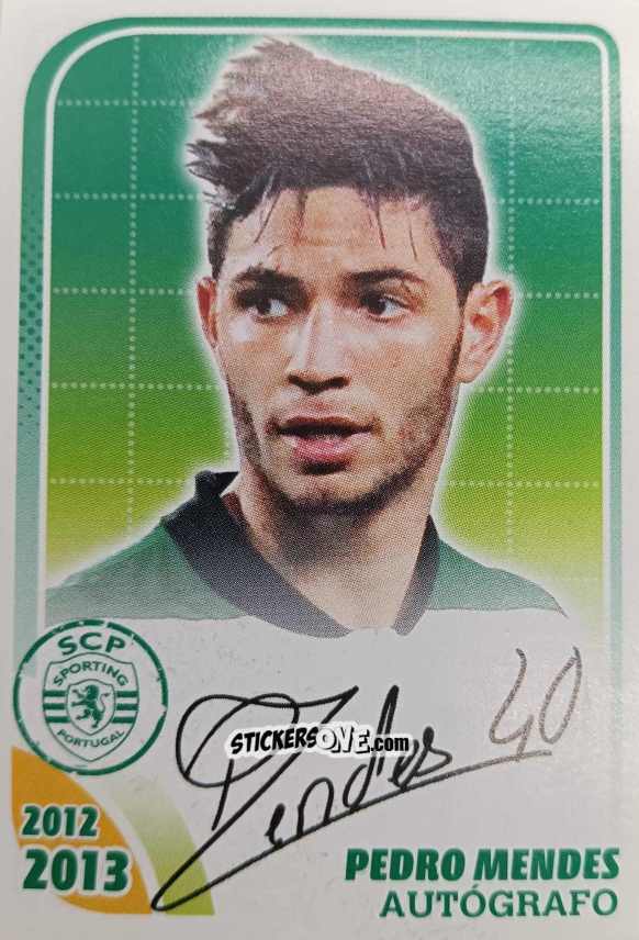 Sticker Pedro Mendes (Autógrafo) - Sporting Lisbon 2012-2013 n. 74 - Panini
