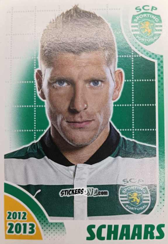 Cromo Schaars - Sporting Lisbon 2012-2013 n. 93 - Panini