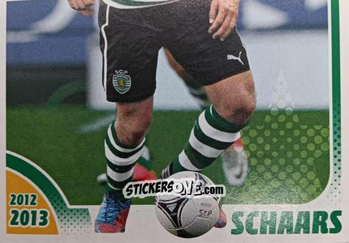 Sticker Schaars - Sporting Lisbon 2012-2013 n. 95 - Panini