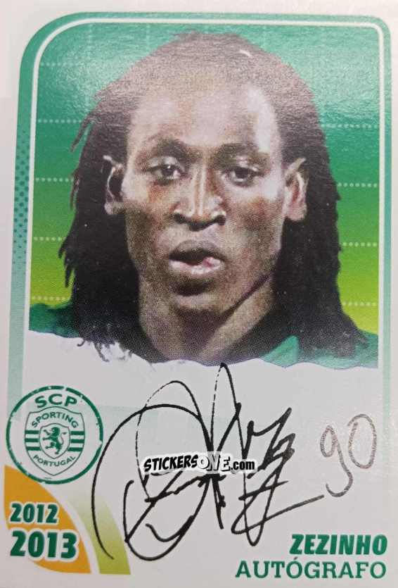 Sticker Zezinho (Autógrafo) - Sporting Lisbon 2012-2013 n. 99 - Panini