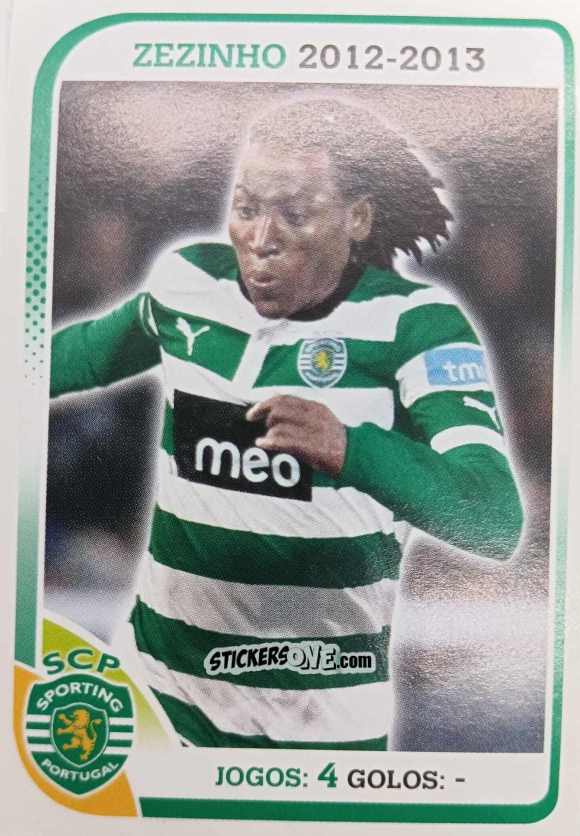 Sticker Zezinho 2012-2013 - Sporting Lisbon 2012-2013 n. 101 - Panini