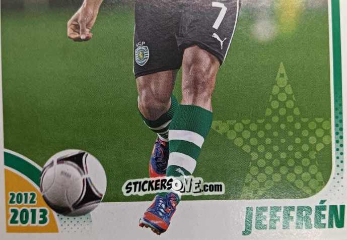 Sticker Jeffrén - Sporting Lisbon 2012-2013 n. 131 - Panini