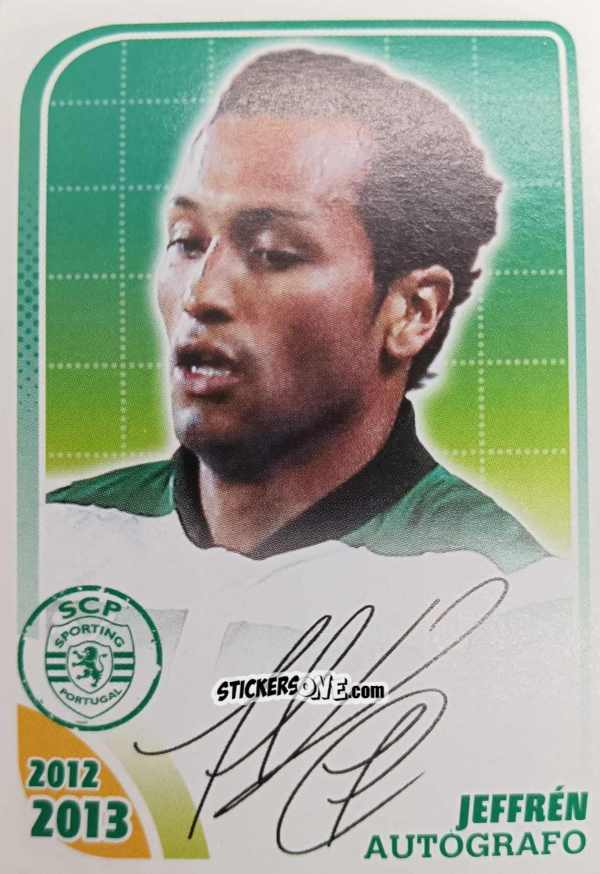 Sticker Jeffrén (Autógrafo) - Sporting Lisbon 2012-2013 n. 134 - Panini