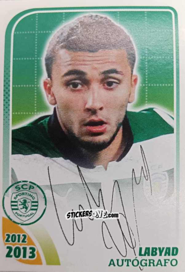 Sticker Labyad (Autógrafo) - Sporting Lisbon 2012-2013 n. 135 - Panini