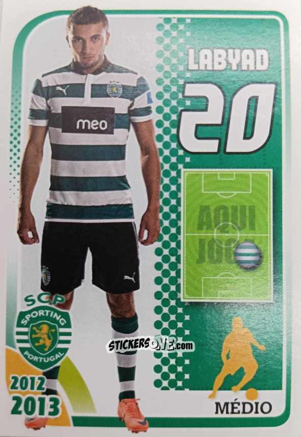 Sticker Labyad 20 - Sporting Lisbon 2012-2013 n. 136 - Panini