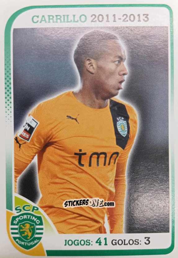 Sticker Carrillo 2011-2013 - Sporting Lisbon 2012-2013 n. 144 - Panini