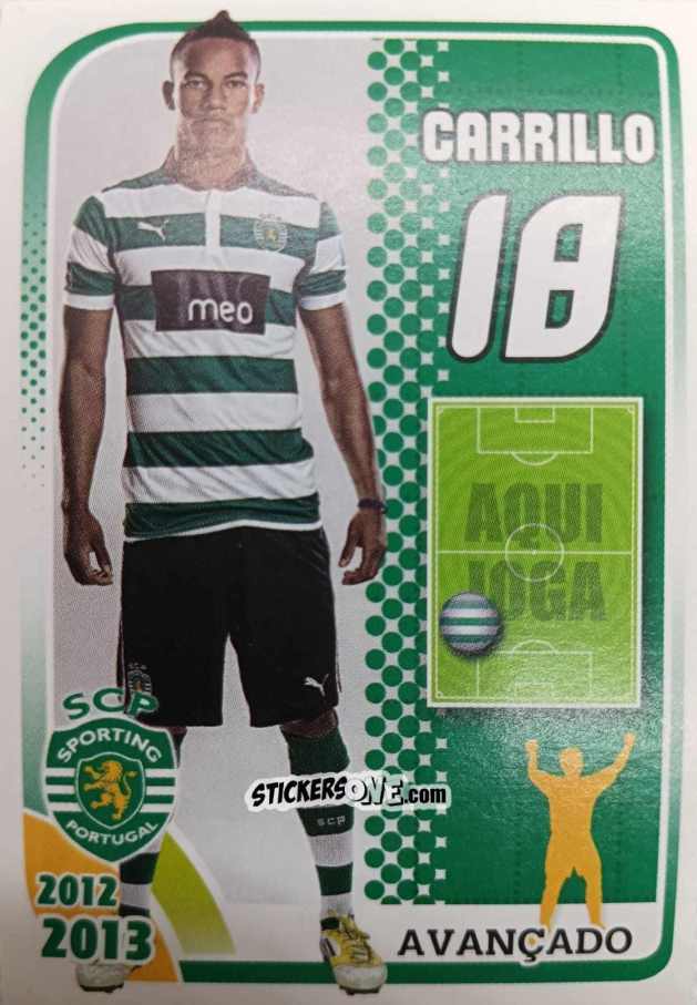 Sticker Carrillo 18 - Sporting Lisbon 2012-2013 n. 145 - Panini
