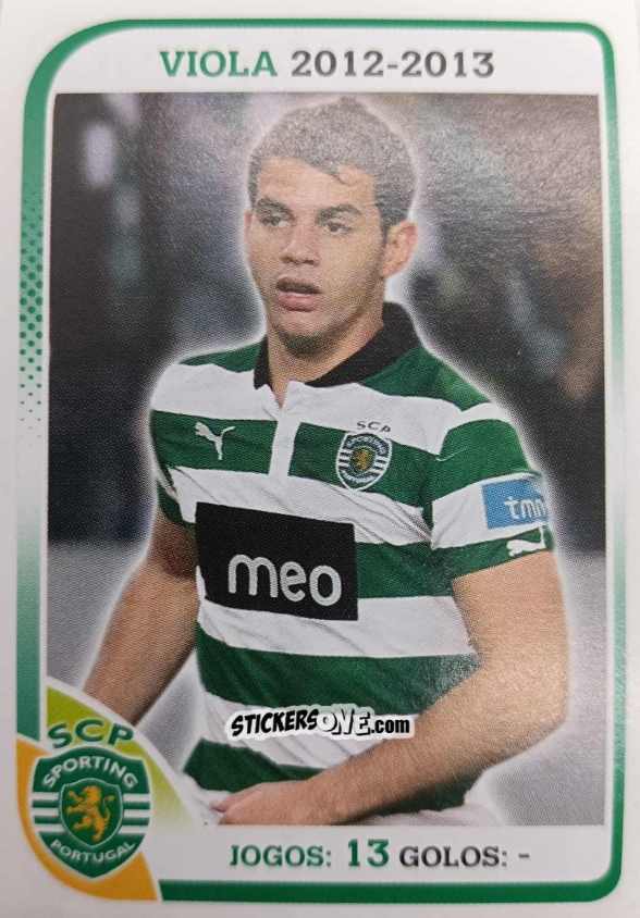 Cromo Viola 2012-2013 - Sporting Lisbon 2012-2013 n. 149 - Panini